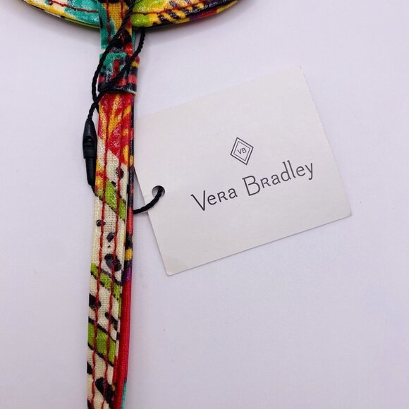 Vera Bradley LUGGAGE TAG laminated travel suitcase ID case gift card holder NEW - Picture 3 of 5